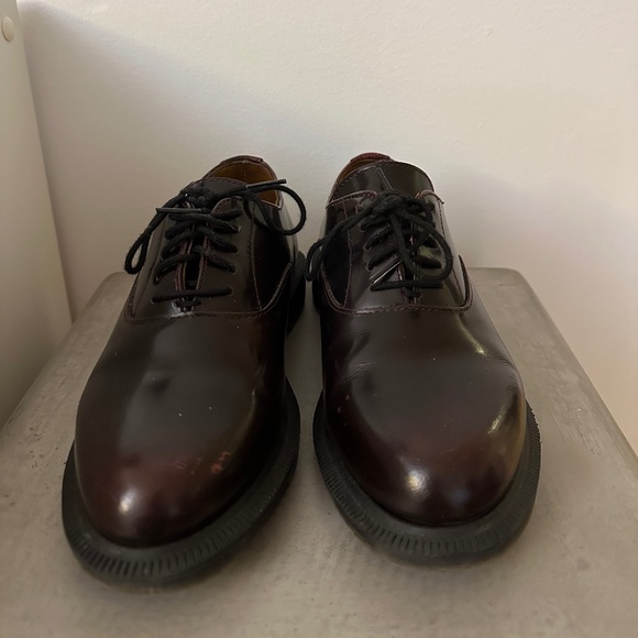 Dr. Martens Bennett Arcadia Dark Red Oxford Shoes (3UK/5US/36EUR) - Picture 4 of 9